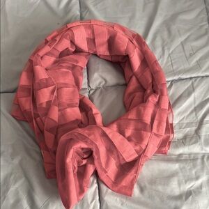 Elegant Pink Women's Loop Scarf